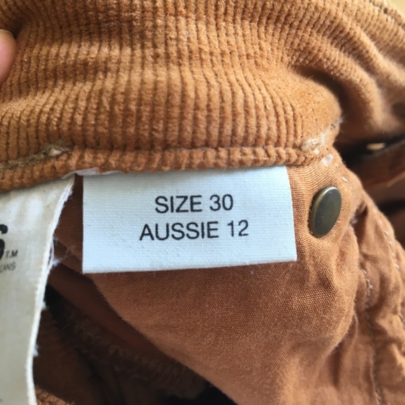 RETRO WIDE-LEG CORDUROY PANTS! - Picture 4 of 4